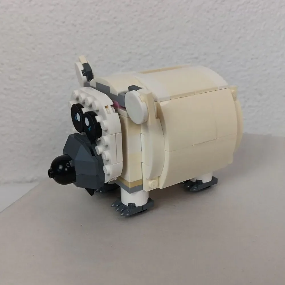Lego Mini Coin Bank Incomplete Replacement Loose Bricks White Bear
